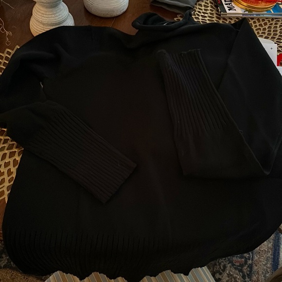French Connection black sweater. NWOT. Never worn. - Picture 3 of 4